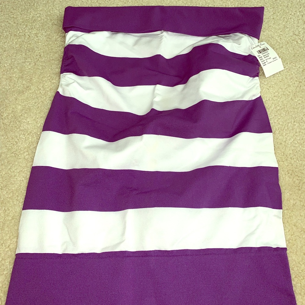 Charlotte Russe tube top size Large